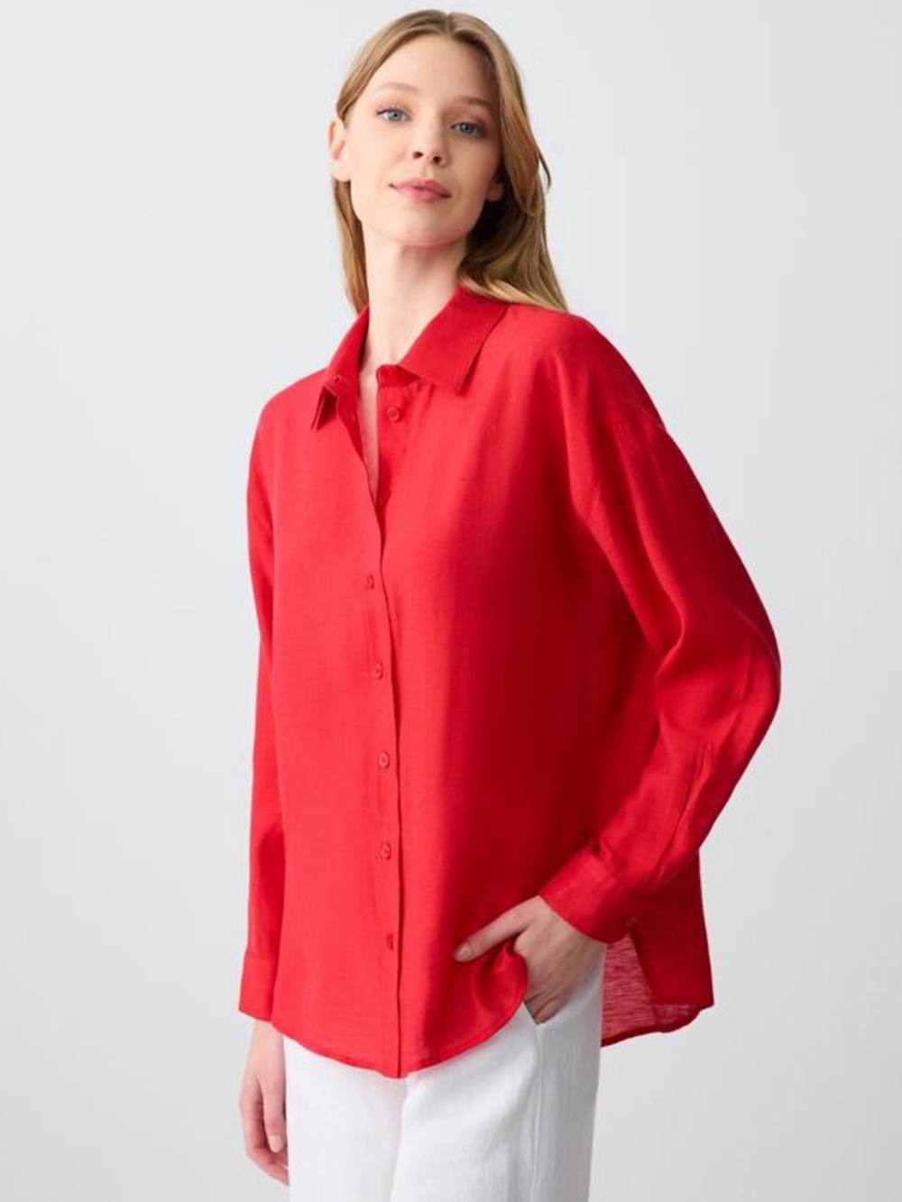 Equipment Silk Button Down Top